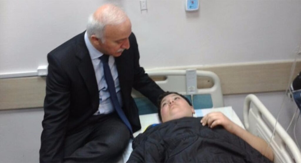 Vali Şahin acı haberi alır almaz Terme'ye gitti