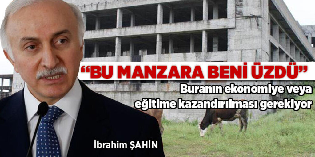 Vali Şahin: 'Bu manzara beni üzdü'