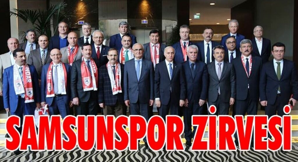 Vali ve Başkanlar Samsunspor için toplandı
