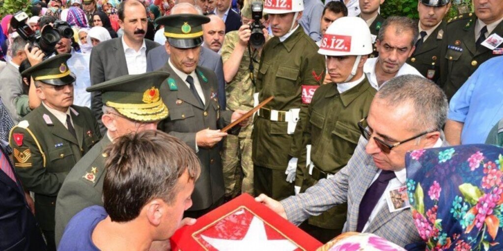 Şehit Piyade Er Soner Süylü son yolculuğuna uğurlandı