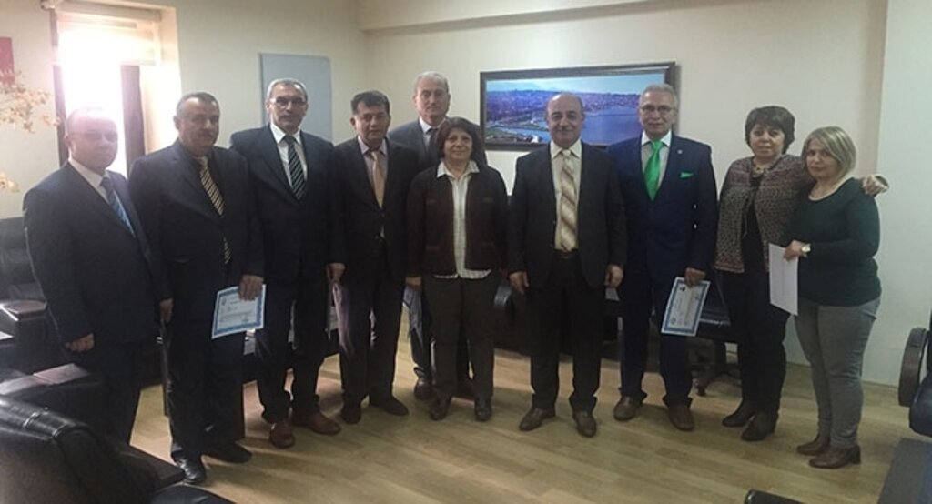 Valilik personeline başarı belgesi