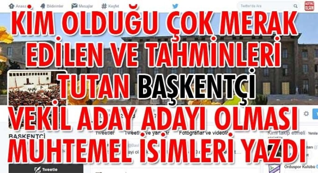 Vekil aday adayı olması muhtemel bürokratlar