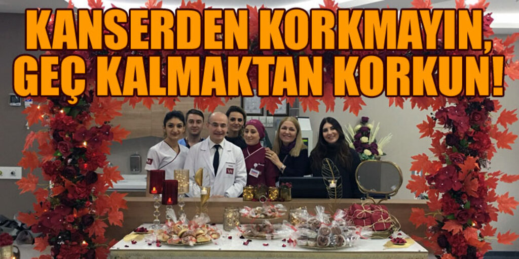 VM Medical Park Samsun Hastanesi'den kanser hastalarına moral
