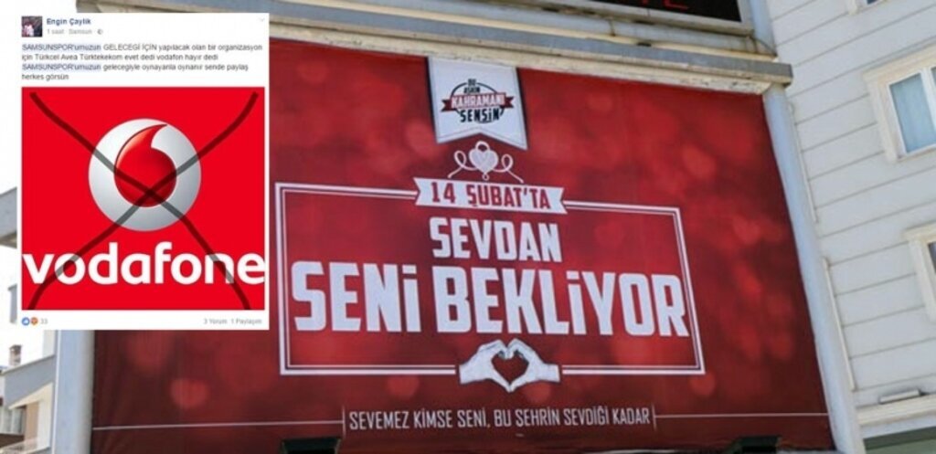 Vodafone'a Samsun'dan büyük tepki! 