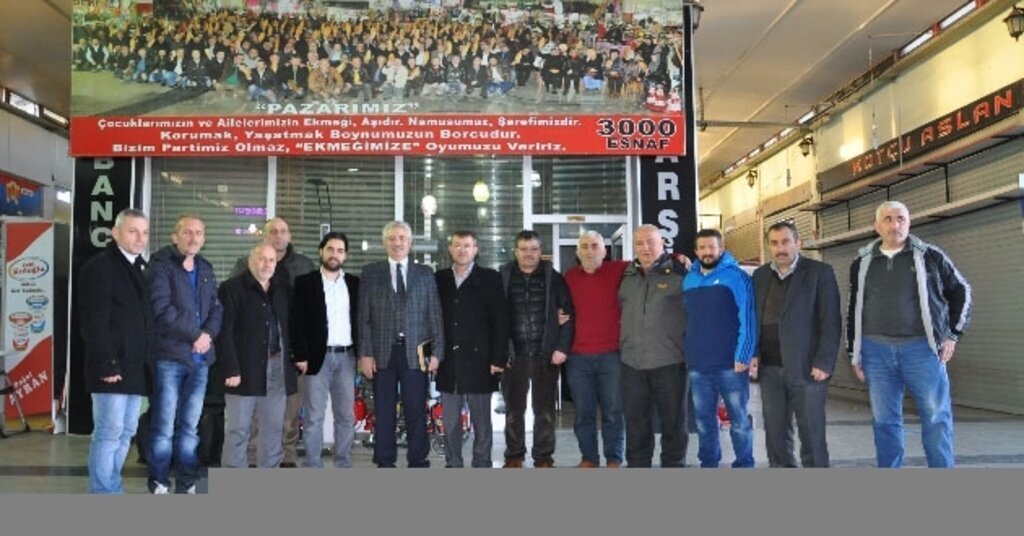 Yabancılar Pazarı'ndan Çamaş'a sevgi seli