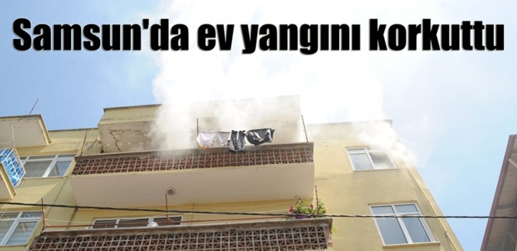 Yangını annelerine çoçuklar haber verdi