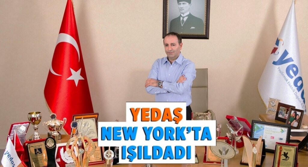 YEDAŞ, New York’ta ışıldadı ‘BeattON’ kapağına taşıdı