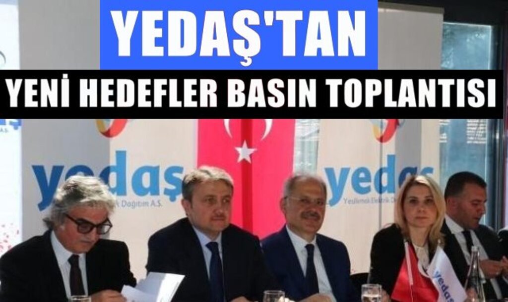 Yedaş Genel Müdürü Rıdvan Aktürk'ten Yeni Hedefler Toplantısı