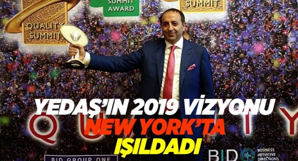 YEDAŞ’ın 2019 vizyonu New York’ta ışıldadı