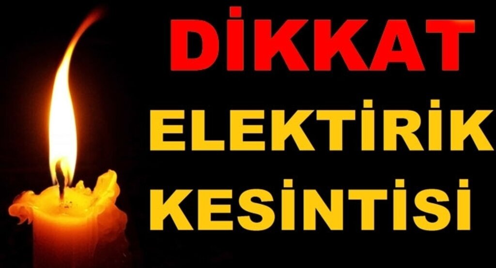 Yedaş'tan elektrik kesintisi uyarısı