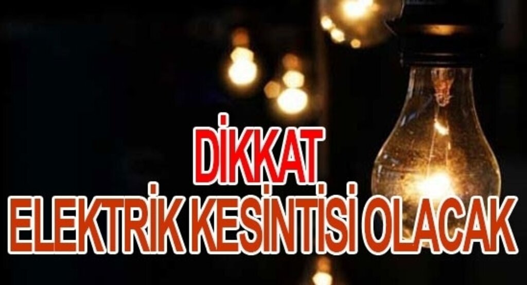 YEDAŞ'tan elektrik kesintisi uyrısı