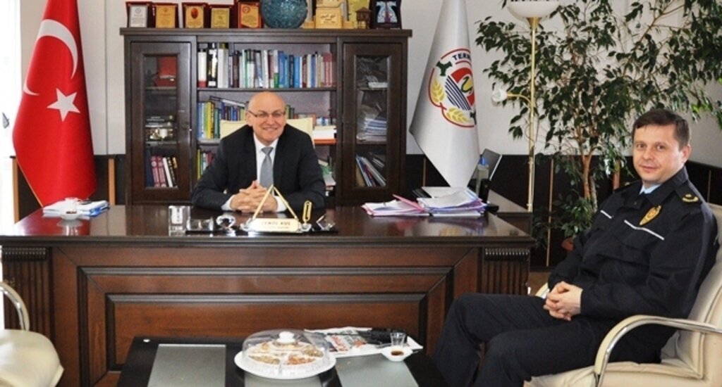 Yeni Emniyet Müdüründen Başkan Kul’a Ziyaret