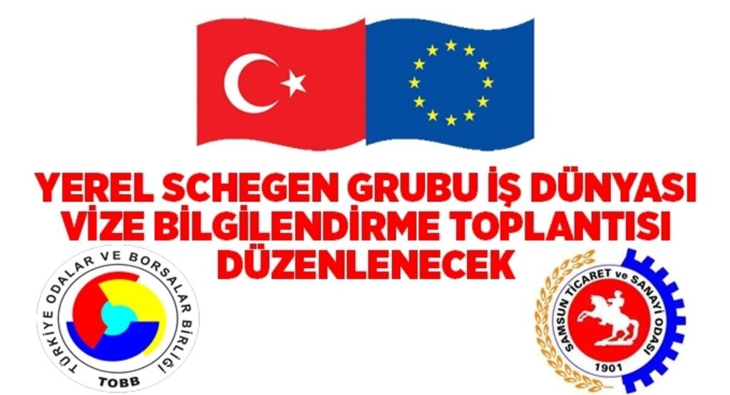 Yerel Schengen Grubu İş Dünyası vize bilgilendirme toplantısı düzenlenecek