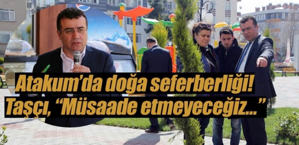 Yeşil Adım Projesiyle Atakum Yeşillendi!