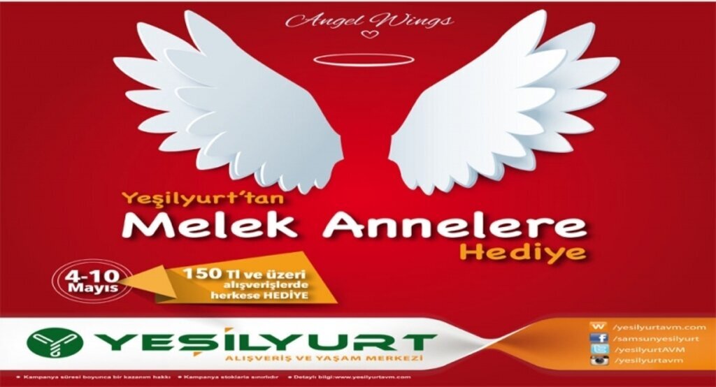 Yeşilyurt AVM’den Melek annelere hediye