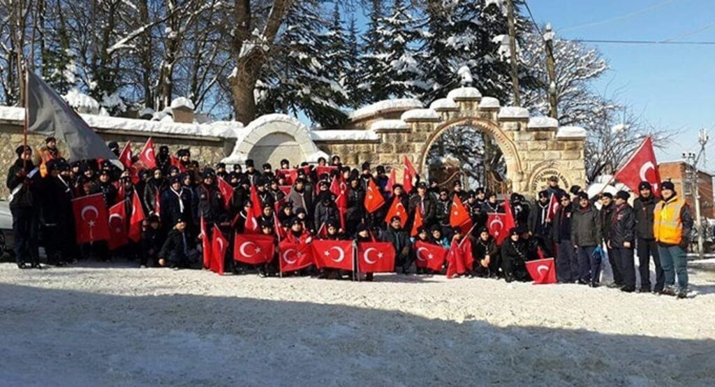 Yıldız Gençlik Spor ve İzcilik Kulübü 6 günlük 2016 Mahalli Kış Kampına katıldı