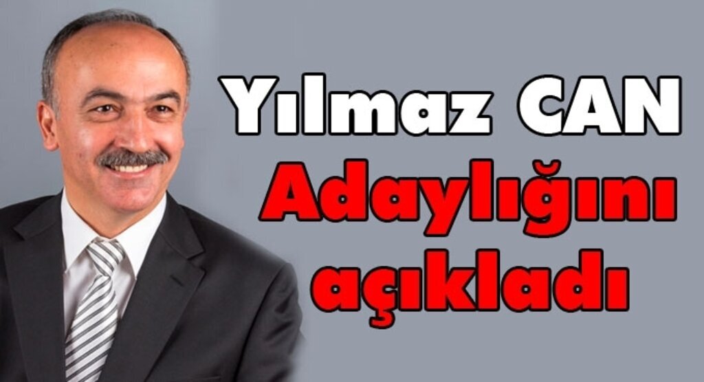 Yılmaz Can rektör adayı olduğunu açıkladı