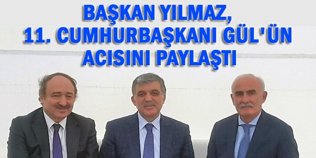 Yılmaz'dan Gül'e taziye ziyareti