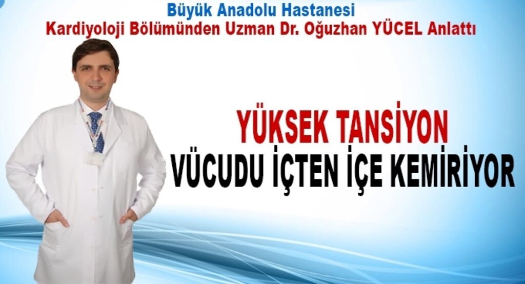 Yüksek tansiyon vücudu içten içe kemiriyor