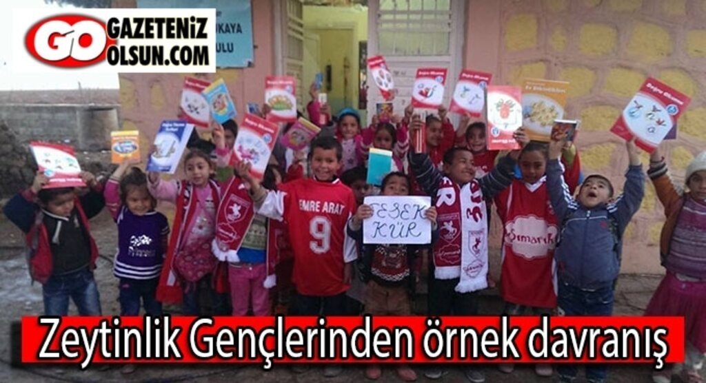 Zeytinlik Gençlerinden örnek davranış