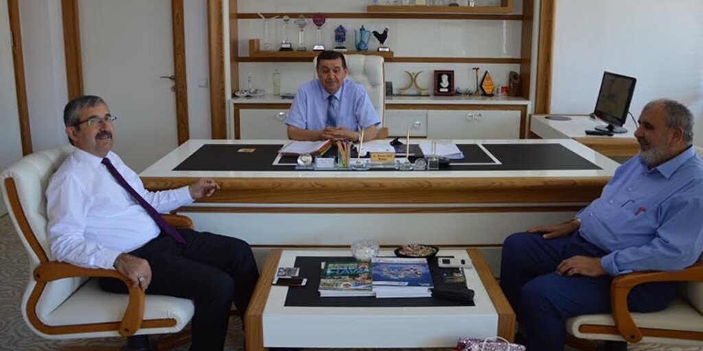 Zile Belediye Başkanı Vidinel Başkan İkiz'i ziyaret etti