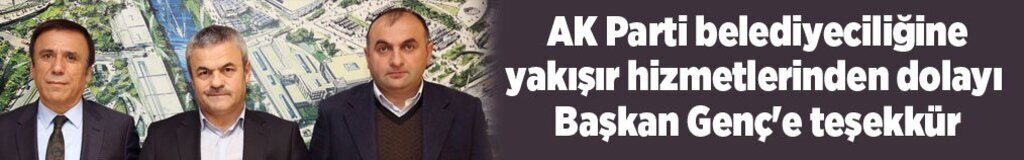 Ünal'dan Başkan Genç'e tebrik