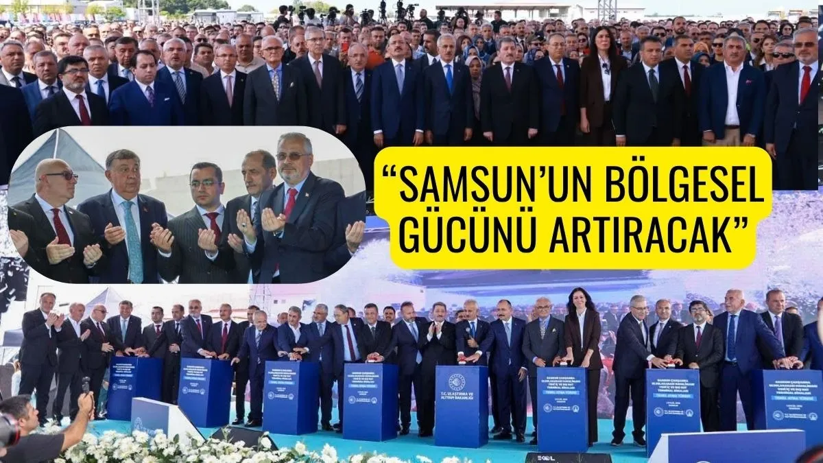 Başkan İkiz: 3 Milyon Yolcu Kapasitesi Samsun ve Bölgenin Ekonomik Gücünü Artıracak