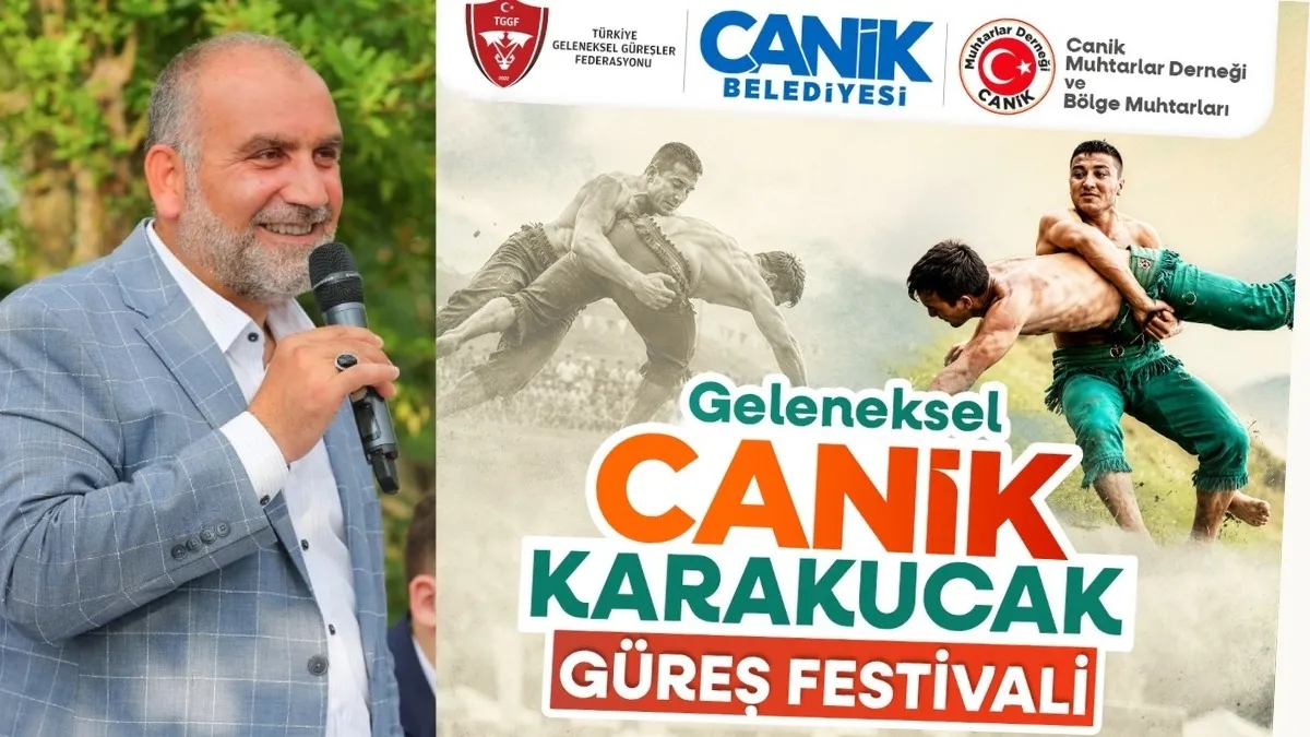 Canik Karakucak Güreş Festivali Başlıyor: Pehlivanlar Er Meydanına Çıkacak