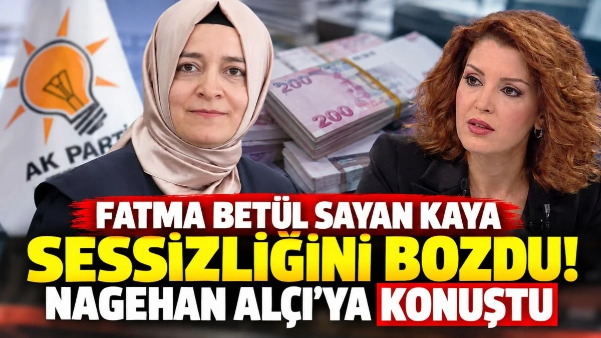 Fatma Betül Sayan Kaya Nagehan Alçı'ya konuştu: Ana Param Hariç Geri Kalan Parayı İade Ettim