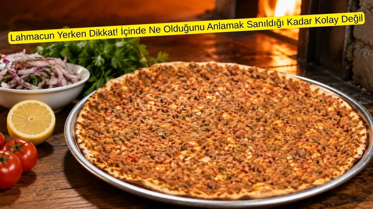 İyi Lahmacun Nasıl Anlaşılır? Lahmacun Yerken Dikkat!