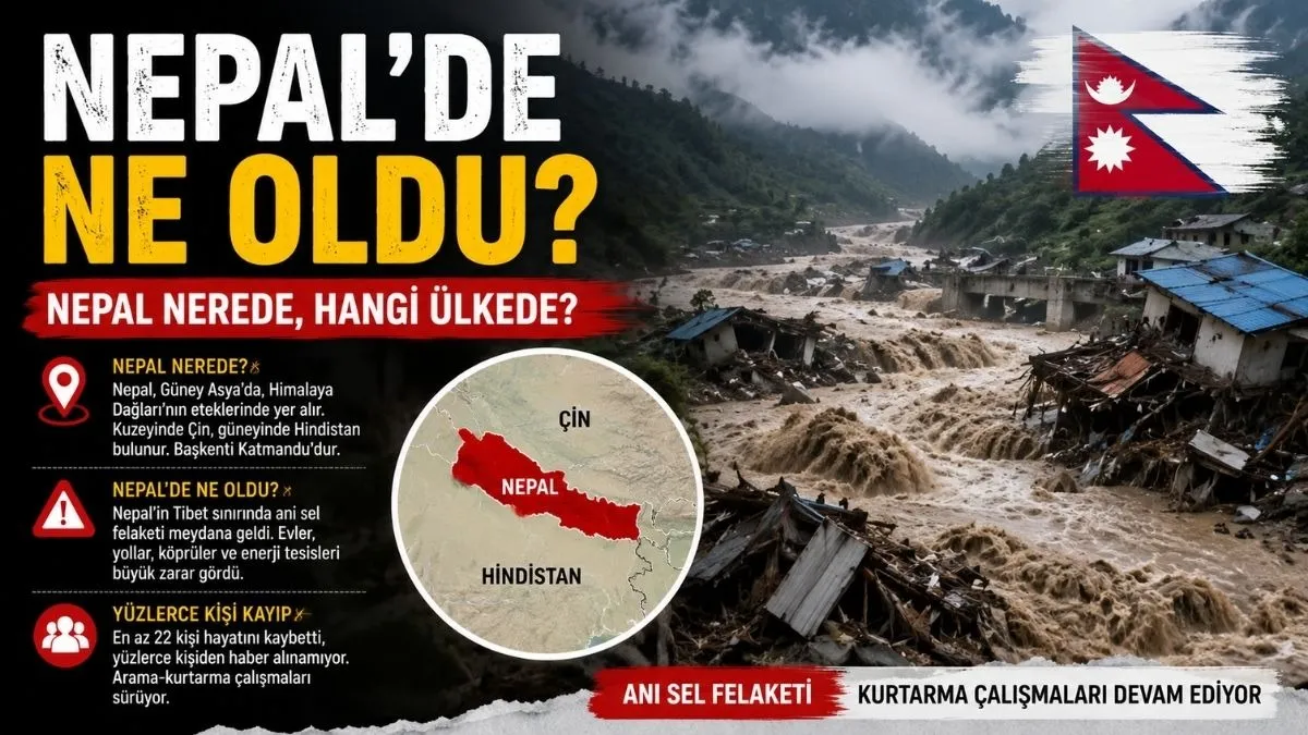 Nepal’de Ne Oldu? Nepal Nerede, Hangi Ülkede? İşte Gündemdeki Büyük Felaket