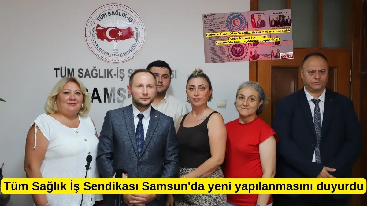 Öz Sağlık-Sen'in feshi sonrası 100 kişi Tüm Sağlık İş Sendikası'na katıldı