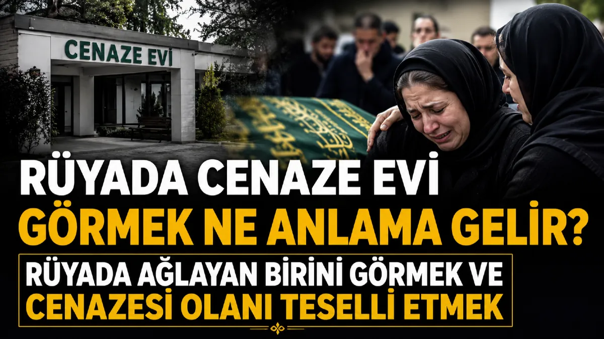 Rüyada Cenaze Evi Görmek Ne Anlama Gelir?