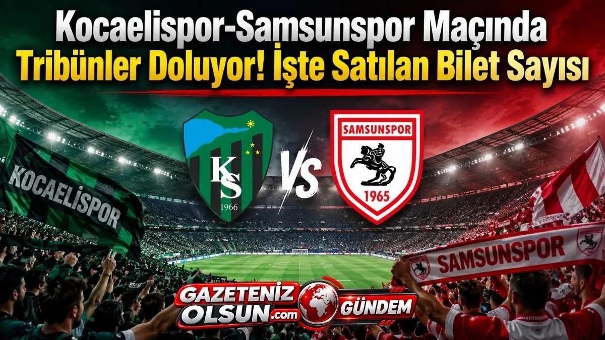 Samsunspor Kocaelispor deplasmanında 451 bilet satıldı! Samsunspor Kocaelispor maçı ne zaman? Samsunspor Kocaelispor deplasmanında 451 bilet satıldı! Samsunspor Kocaelispor maçı ne zaman?