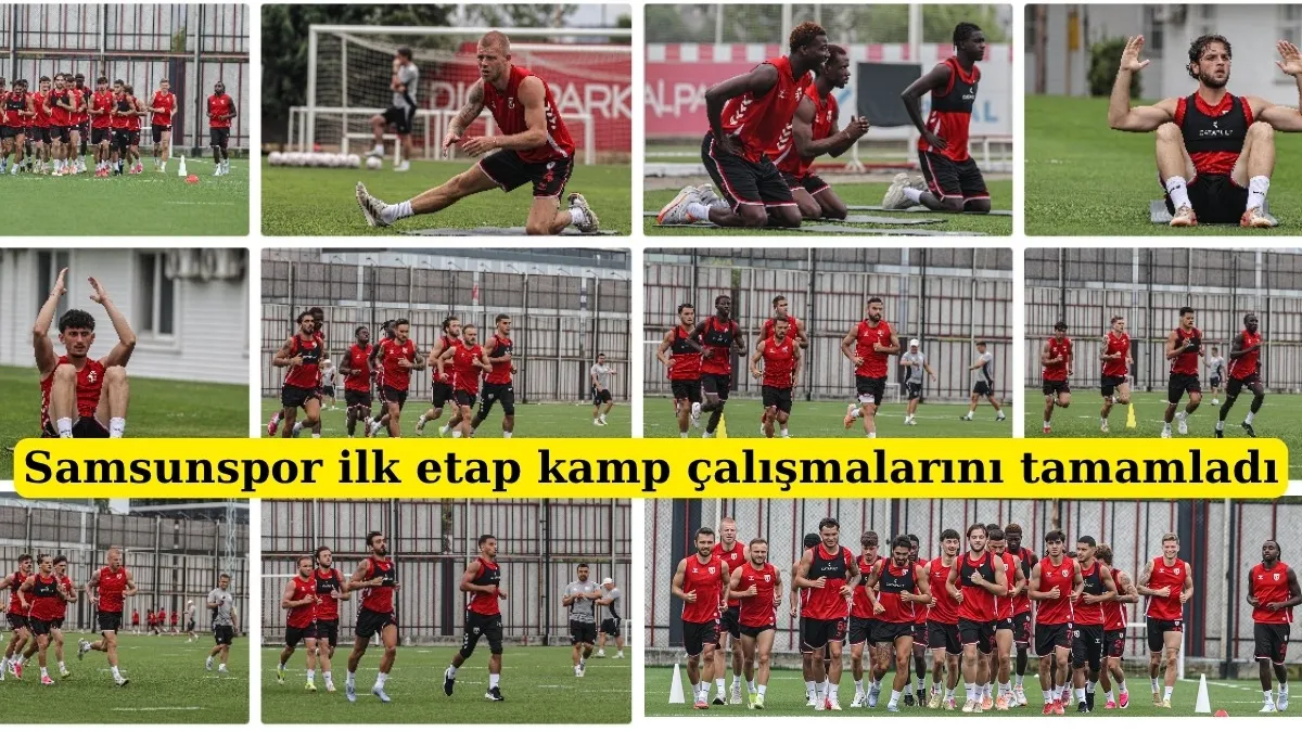 Samsunspor Samsun Kampını Tamamladı, Hollanda'ya gidiyor!