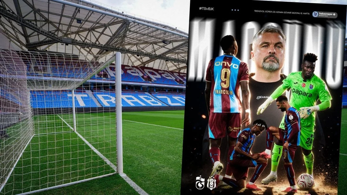 Trabzonspor maç günü paylaşımları Trabzonspor Beşiktaş Maçı Bu Akşam Saat Kaçta? Trabzonspor eksikler ve Trabzon Hava Durumu