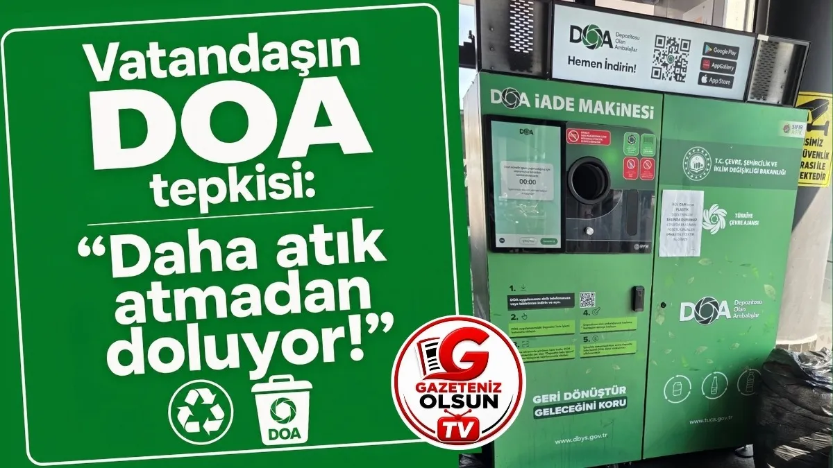 Vatandaşın DOA Tepkisi: Daha Atık Atmadan Doluyor!