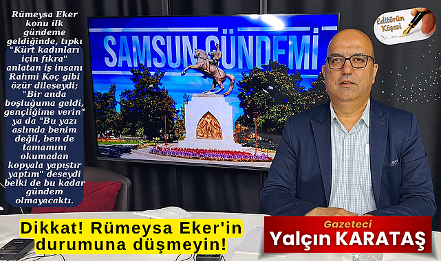 Paylaşımlarınıza dikkat edin, Rümeysa Eker'in durumuna düşmeyin!