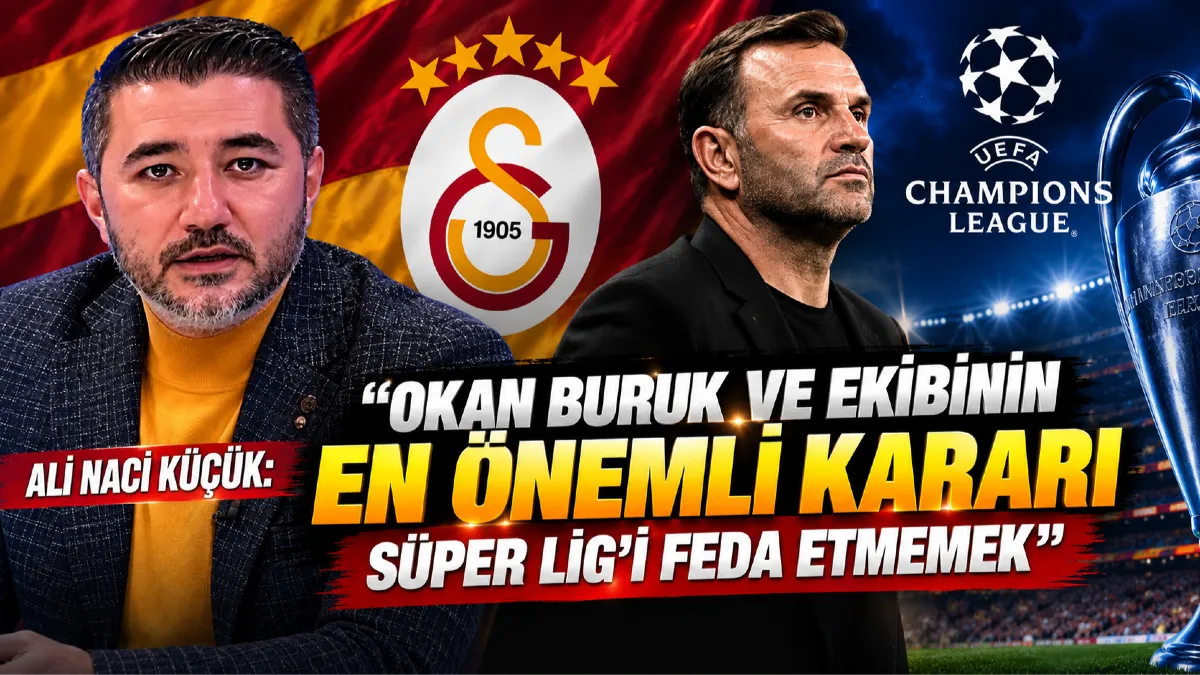 Ali Naci Küçük: Galatasaray Süper Lig’i Şampiyonlar Ligi İçin İkinci Plana Atmayacak
