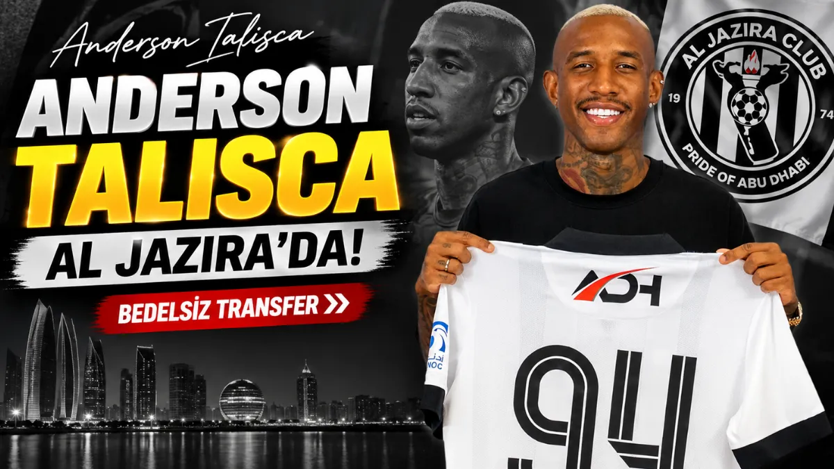 Anderson Talisca Al Jazira’da!