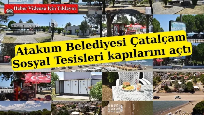 Atakum Belediyesi Çatalçam Sosyal Tesisleri kapılarını açtı