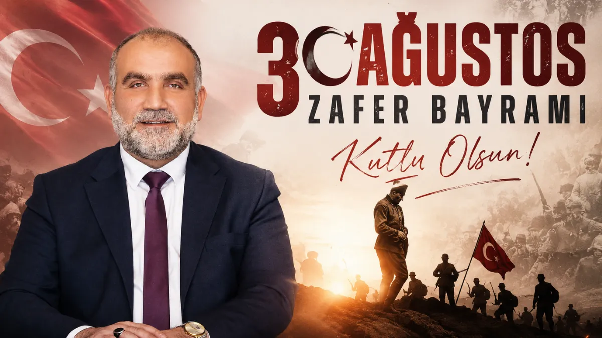 Başkan Sandıkçı'dan 30 Ağustos Mesajı