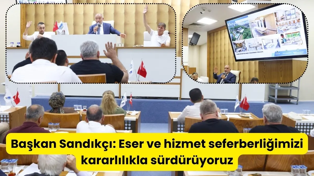 Canik Belediye Meclisi Temmuz Ayı Açılış Toplantısı gerçekleştirildi