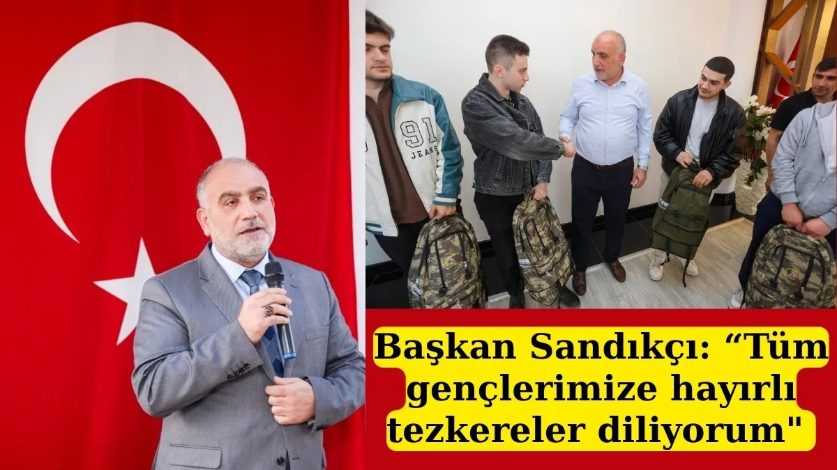 Canik Belediyesi Gençlerin Yanında 6000 TL Harçlık ve Asker Çantası