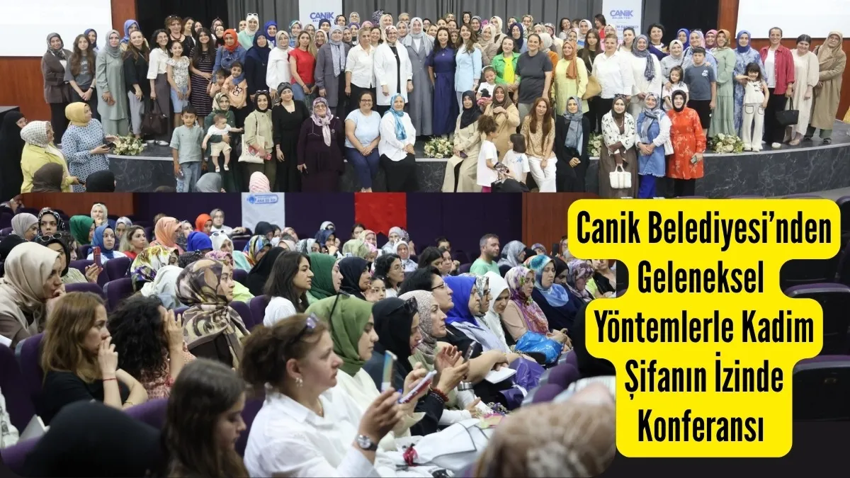 Sağlık Uzmanı Ayten Dide Uzunlar Canik'te konferans verdi
