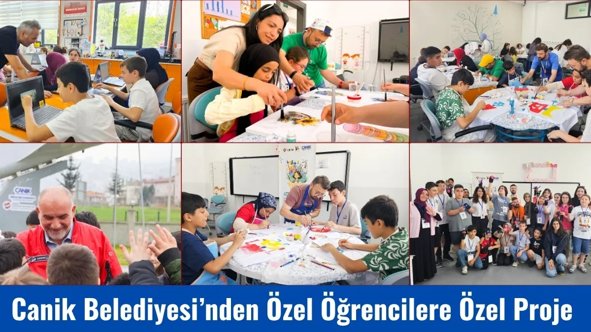 Canik Belediyesi’nden Özel Öğrencilere Özel Proje