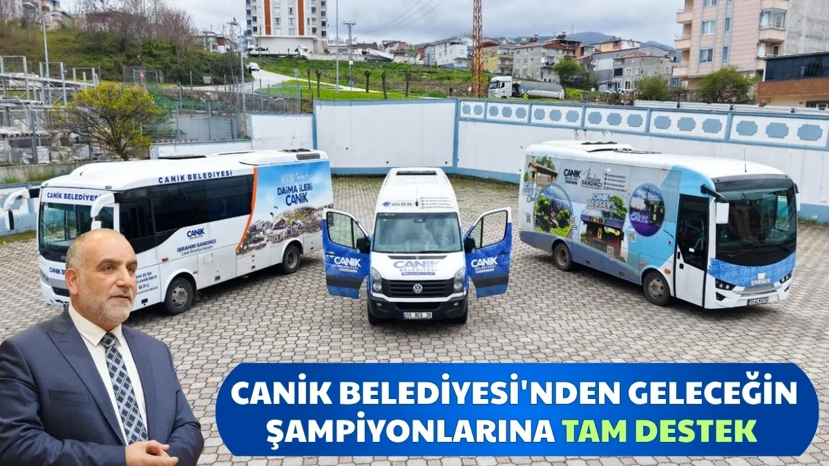 Canik Belediyesi'nden Ücretsiz Sporcu Servisi