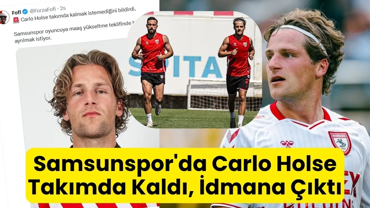 Carlo Holse Ayrılıyor mu? Samsunspor'dan ve Soner Soykan'dan İddialara Net Yanıt