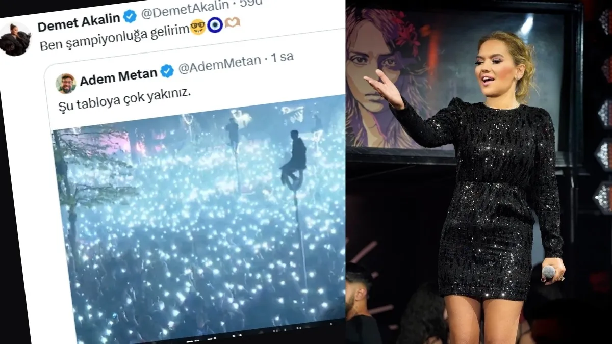 Demet Akalın'dan Trabzonspor Paylaşımı! "Ben Şampiyonluğa Gelirim" Mesajı Gündem Oldu