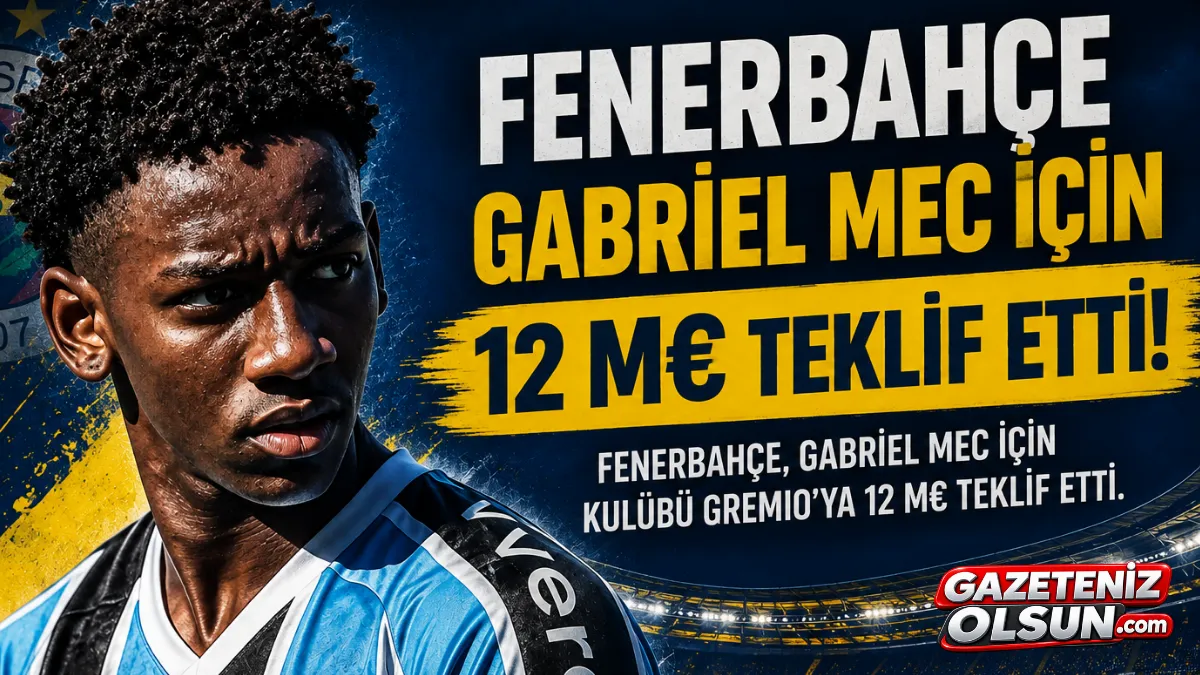 Fenerbahçe’den Gabriel Mec İçin 12 Milyon Euroluk Teklif! Transferde Kritik Hamle